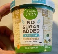 Mängden socker i No sugar added vanilla ice cream