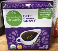 Mängden socker i Beef flavored gravy