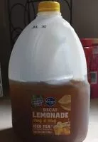 Mängden socker i decaf lemonade half and half iced tea