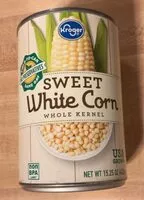 Mängden socker i Sweet white corn