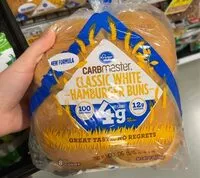 Mängden socker i Carbmaster Hamburger Buns