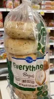 Mängden socker i Everything Bagels (6 ct)