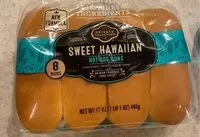 Mängden socker i Sweet Hawaiian Hot Dog Buns