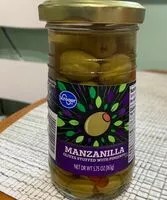 Mängden socker i Manzanilla Olives Stuffed With Pimiento