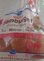 Mängden socker i White hamburger buns