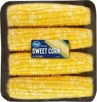 Mängden socker i Sweet corn cobs