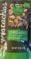 Mängden socker i Organic Roasted & Salted Pistachios