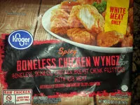 Mängden socker i Boneless chicken wyngz