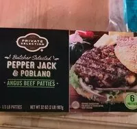 Mängden socker i Angus beef patties