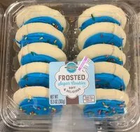 Mängden socker i Frosted sugar cookies