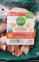 Mängden socker i Sliced Shitake Mushrooms