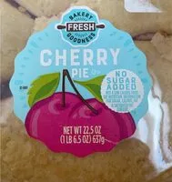 Mängden socker i Cherry pie