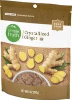 Mängden socker i Crystalized ginger