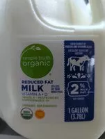 Mängden socker i Reduced Fat Milk