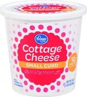 Mängden socker i Milkfat small curd cottage cheese