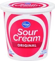 Mängden socker i Original sour cream
