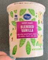 Mängden socker i Kroger Vanilla Yogurt
