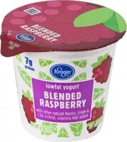 Mängden socker i Blended raspberry lowfat yogurt