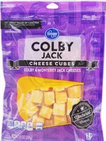 Mängden socker i Colby jack cheese cubes