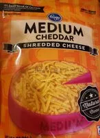 Mängden socker i medium cheddar shredded cheese kroger brand