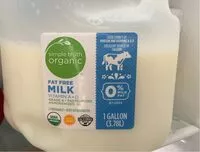 Mängden socker i Fat free milk