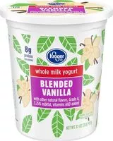 Mängden socker i Whole milk vanilla yogurt