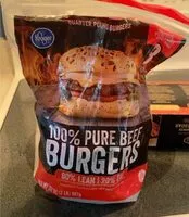 Mängden socker i Pure beef patties