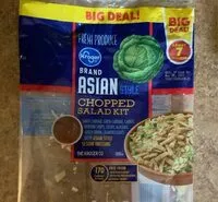 Mängden socker i Asian style chopped salad kit