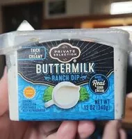 Mängden socker i Buttermilk Ranch Dip