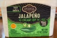 Mängden socker i Jalapeño Creamy Dip