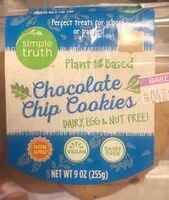 Mängden socker i Chocolate chip cookies