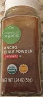 Mängden socker i Ancho chile powder