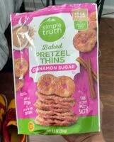Mängden socker i Baked pretzel thins