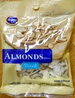 Mängden socker i Sliced almonds