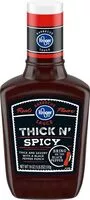 Mängden socker i Thick & spicy barbecue sauce