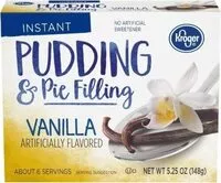 Mängden socker i Vanilla instant pudding & pie filling