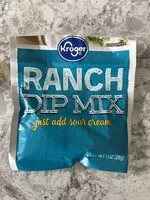 Mängden socker i Ranch dip mix