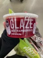 Mängden socker i Glaze for strawberries