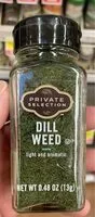 Mängden socker i Dill weed