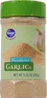 Mängden socker i Garlic powder