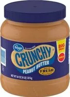 Mängden socker i Crunchy peanut butter