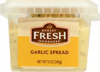 Mängden socker i Fresh, garlic spread