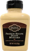Mängden socker i French dijon mustard