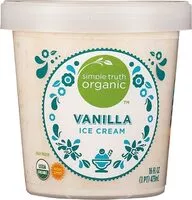 Mängden socker i Vanilla ice cream