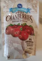 Mängden socker i Dried Cranberries