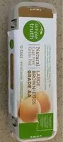 Mängden socker i Natural Cage Free Grain Fed Large Brown Eggs Grade AA