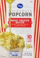Mängden socker i Microwave popcorn movie theater butter