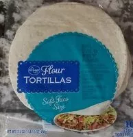 Mängden socker i Flour Tortillas