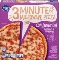 Mängden socker i Combination sausage & pepperoni minute microwave pizza