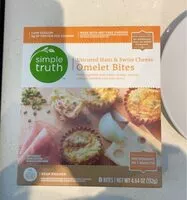 Mängden socker i Uncured Ham & Swiss Cheese Omelet Bites
